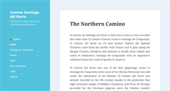 Desktop Screenshot of caminosdelnorte.com