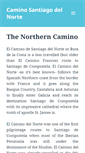 Mobile Screenshot of caminosdelnorte.com