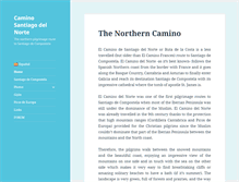 Tablet Screenshot of caminosdelnorte.com